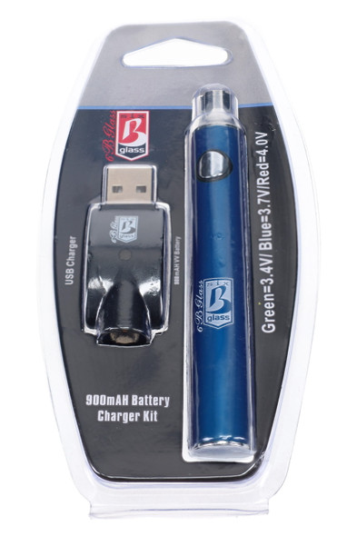 Battery charger kit product image showing compact retail accessory format