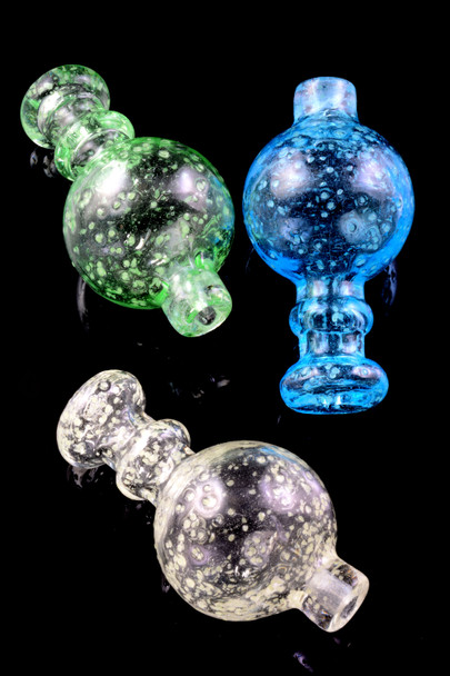 Glow-in-the-Dark Frit Glass Carb Cap – BS634