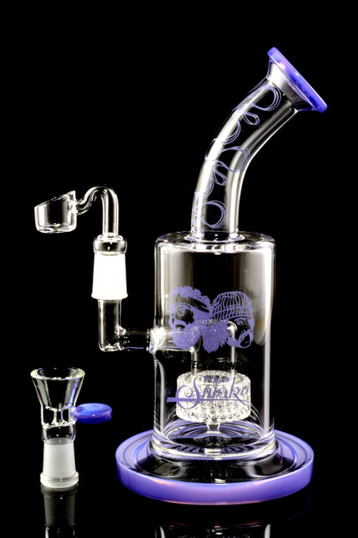 Cheech & Chong's Up in Smoke 40th Anniversary "Big Green Van" Stemless GoG Dab Rig Water Pipe - WP2137