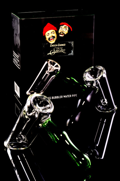Cheech & Chong's Up in Smoke Glass Hammer Bubbler - B1184