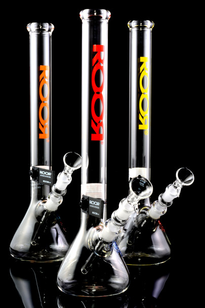 RooR "Tiny Sista" 14" Glass on Glass Beaker Water Pipe - WP2165