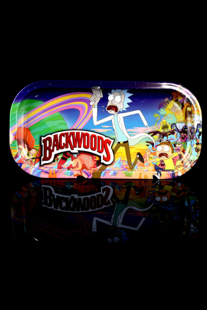 Mini Backwoods Metal Rolling Tray - RP291