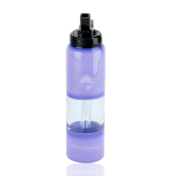 (US Made) Purple Water Bottle Mini Rig - WP2259