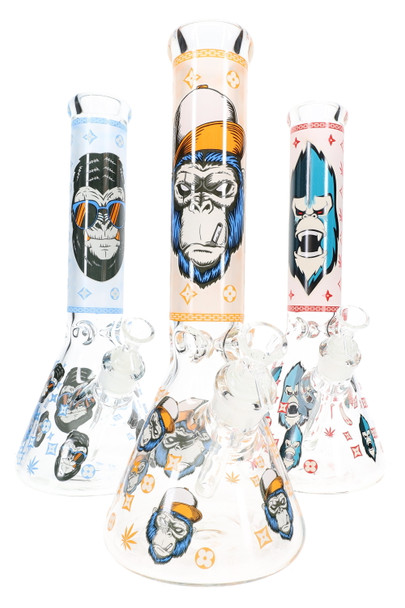 (Assorted) 14" Glow-in-the-Dark Decal GoG Beaker – WP2279