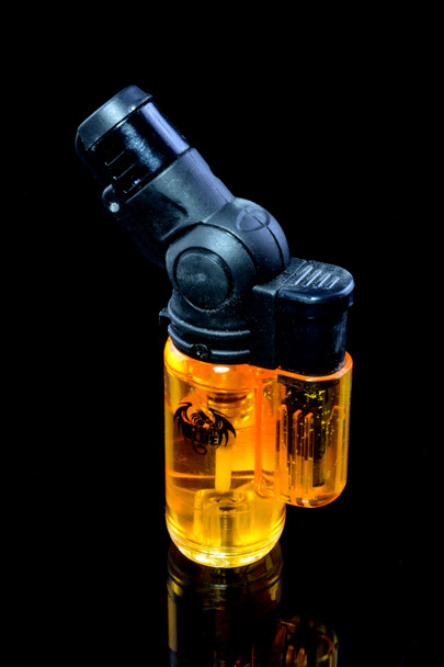 20 Pc Special Blue Elevate Plastic Torch Lighter Display - L0242