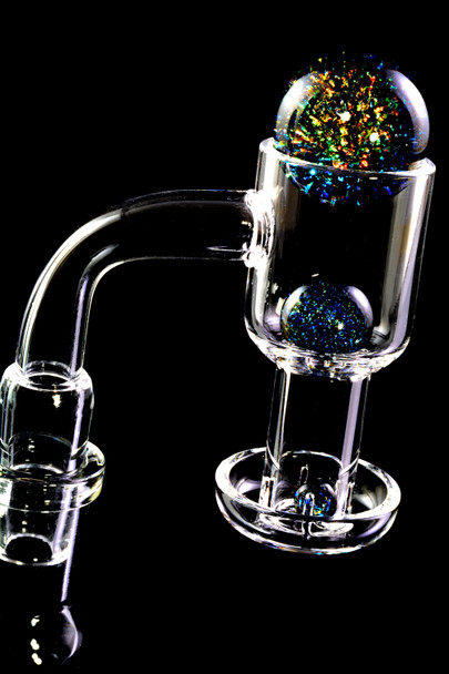 Dichro Terp Slurper Domeless Quartz Banger Nail (2mm Thickness) - BS726