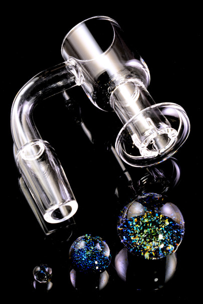 Dichro Terp Slurper Domeless Quartz Banger Nail (2mm Thickness) - BS726