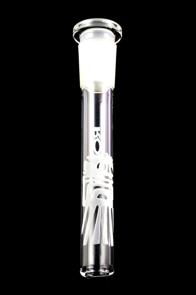 RooR Custom 5mm Thick GoG Flamepolished Aztec Straight Shooter Water Pipe - WP2534