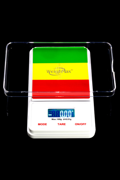 WeighMax Rasta Digital Pocket Scale (100 x 0.01g) - DS168