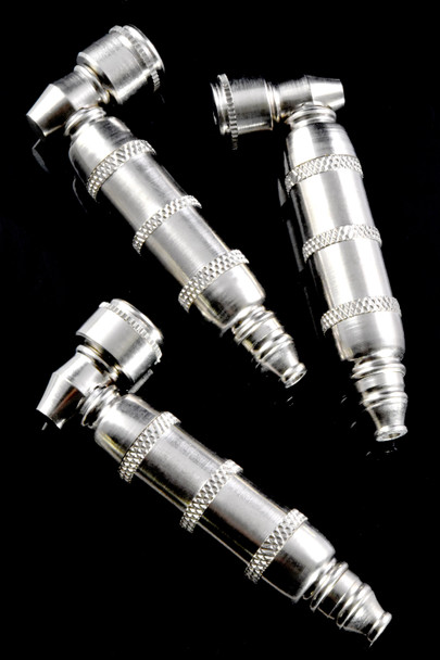 Silver Metal Pipe with Cap - MP228