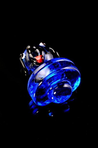 Glass Happy Hound Carb Cap - BS792