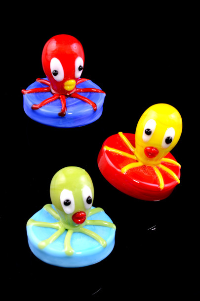Glass Octopus Carb Cap - BS793