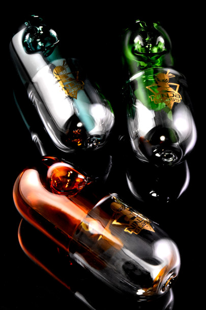 Colored Glass Steam Roller - P2649