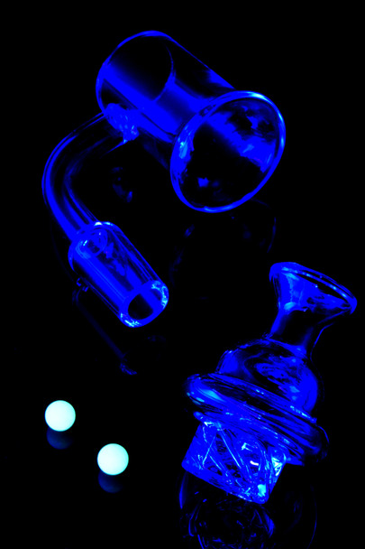 Domeless Spinner Quartz Banger Nail with Banger Beads (2mm Thickness) - BS807