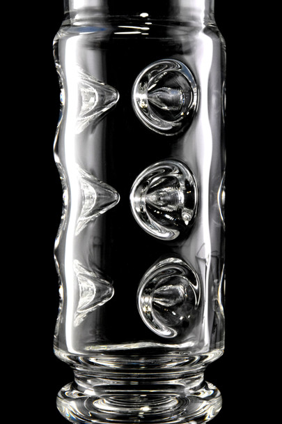 Large GoG Straight Shooter Water Pipe with Donut Showerhead Perc - WP2805