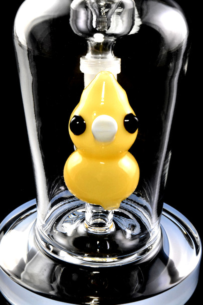 Medium Stemless Twisted GoG Water Pipe with Duck Perc - WP2849