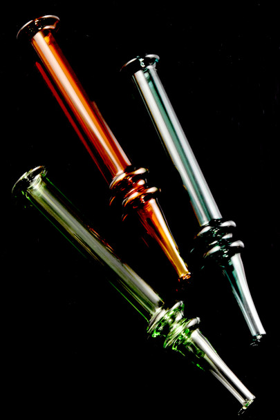 Colored Glass Dab Straw - P2852