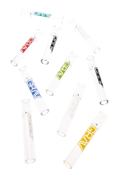 Wholesale clear glass Grav 12mm one hitters to buy in bulk.