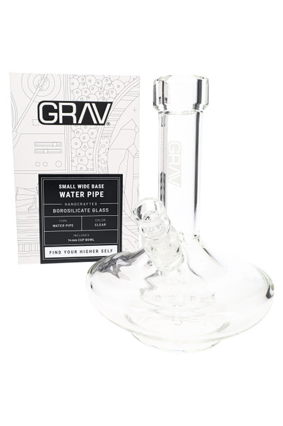 8" GRAV Small Wide Base Water Pipe – 14.5 mm – WP2913