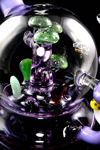 Small Stemless GoG Terrarium Water Pipe with Perc - WP2975
