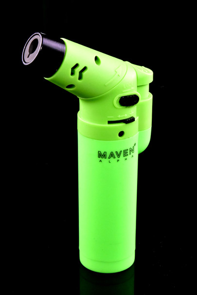 15 Pc Maven Alpha Neon Torch Lighter Display - L0261