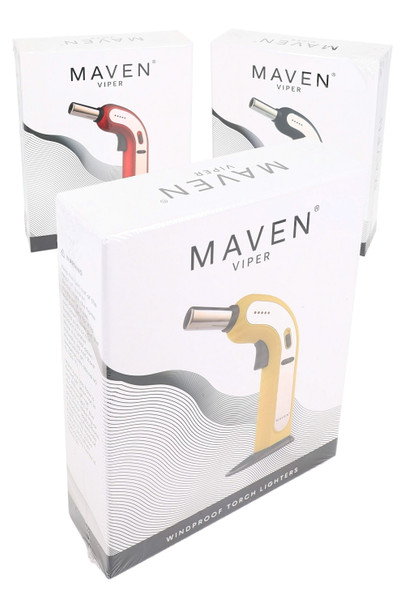 (Assorted) 8" Maven Viper Table Torch Lighter – L0263 (Assorted) 8" Maven Viper Table Torch Lighter – L0263
