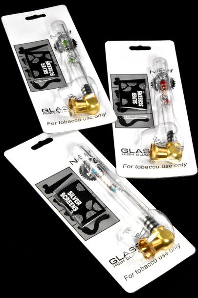 Glass Coil Filter Pipe Gift Set with Screens - MP260