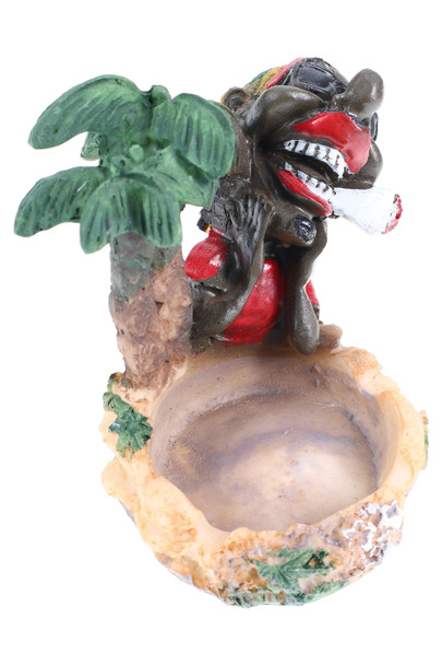 Rasta Resin Ashtray - M0425