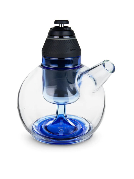 Ripple with Proxy core and cap fitted, front view; compact water filtration piece for B2B smoke-shop assortments. Ripple with Proxy core and cap fitted, front view; compact water filtration piece for B2B smoke-shop assortments.