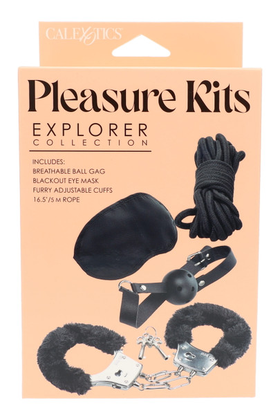 Pleasure Kits Explorer Collection 4-Piece BDSM Starter Set – M0523