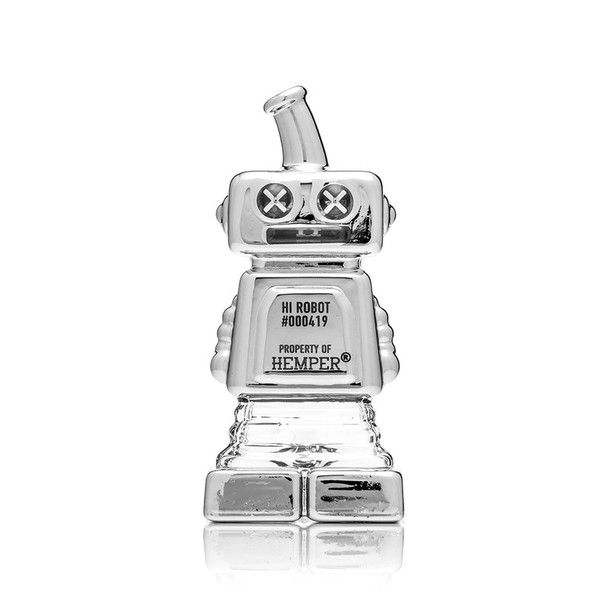 4.4" Hemper Hi-Robot Glass Hand Pipe – P3247