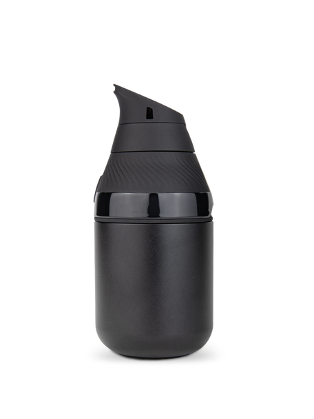 Black Puffco Proxy Core Kit device for wholesale vaporizer sales, angled front view with textured mouthpiece