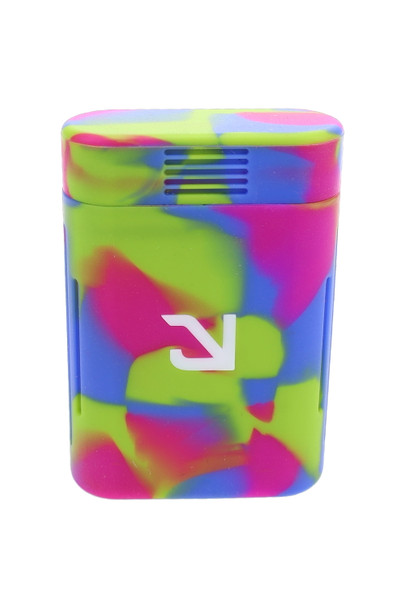 Assorted Eyce Solo silicone pipe, front-facing single-unit product shot for wholesale smoke shop listings