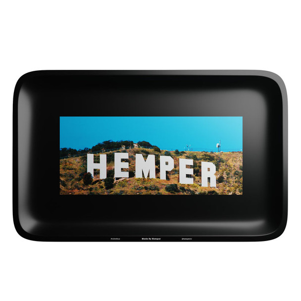 Medium Hemper Metal Rolling Tray – 10.75" x 6.25" – RP385