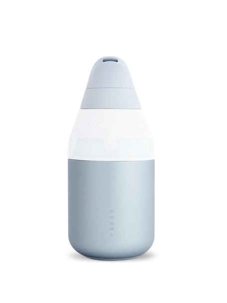 Puffco Proxy Core Haze vaporizer accessory with light blue base and white textured top, wholesale smoke gear