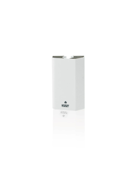Retail smoke gear GRAV Gem-in-Eye vape pen in white with front logo and compact battery shape