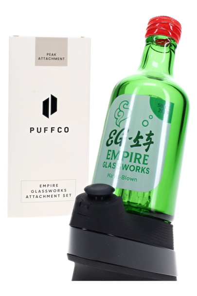 (US Made) Empire Glassworks Soju Bottle Puffco Peak Attachment – V0717