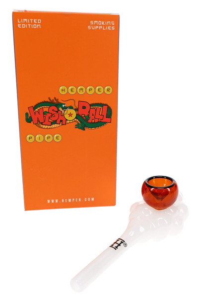 4.5" Hemper Wish Ball Glass Hand Pipe – P3295