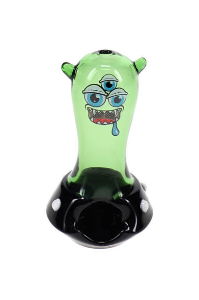 3" Hemper Space Monster Glass Hand Pipe – P3301