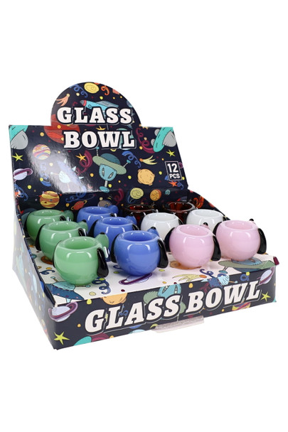 14.5 mm male colored dog bowl for component cases and glass accessory restocks