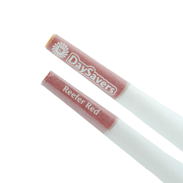 Two Reefer Red DaySavers refined white cones shown close-up with red color-tip filters