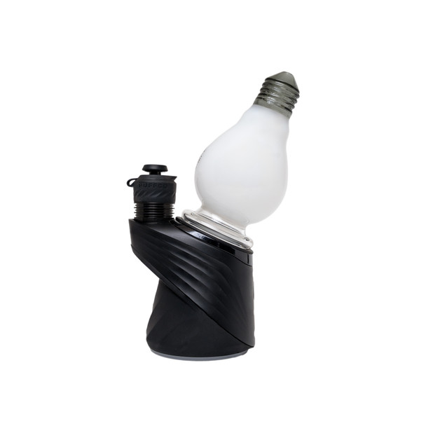 BigFun! Lightbowlb Peak top highlighting the rounded white chamber and internal glass pathway