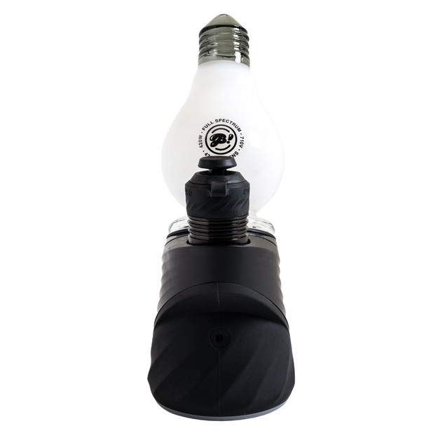 White Lightbowlb wet top shown as a standalone glass accessory for compatible Peak devices