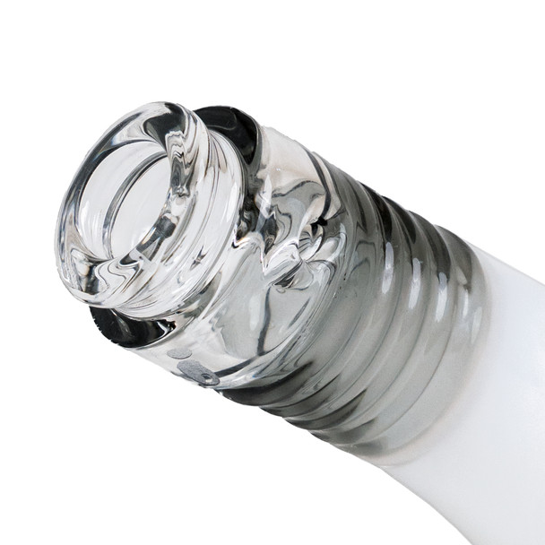 BigFun! LightBowlb Pivot top with a white borosilicate body and novelty bulb-shaped profile