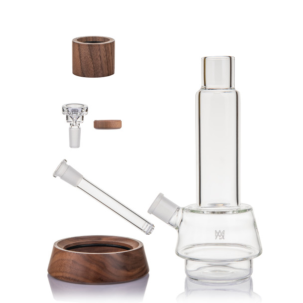Lookout glass water pipe with a 10.25" profile for smoke shop showcase merchandising