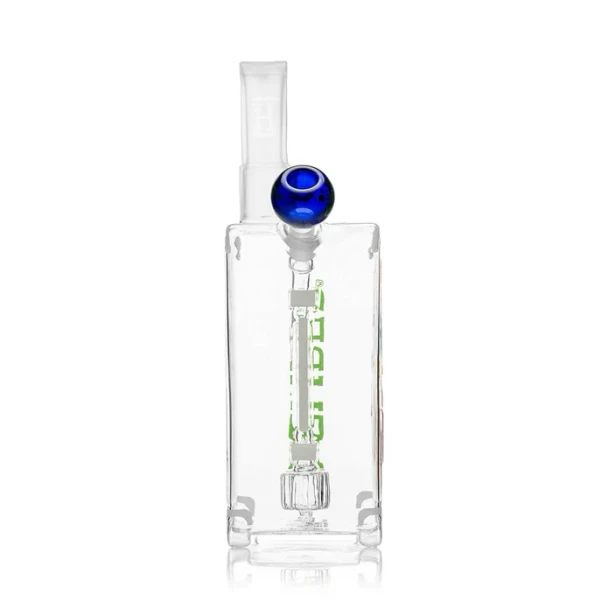 Suitcase-inspired Hemper XL glass bong highlighting the themed body and water-pipe construction