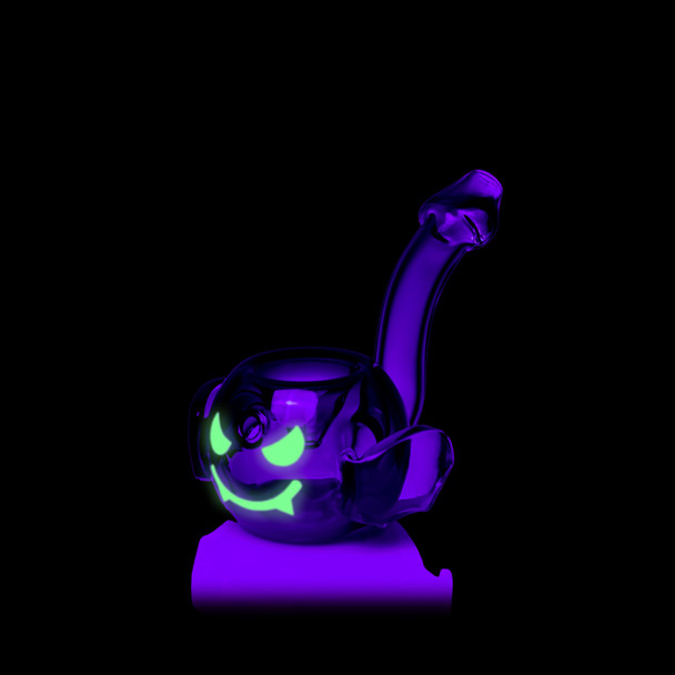4" MJ Arsenal Bud-Sucker Bat Glass Hand Pipe – P3396