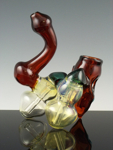 Triple Chamber Tiki Bubbler - B150