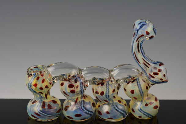 Quadruple Chamber Bubbler - B206