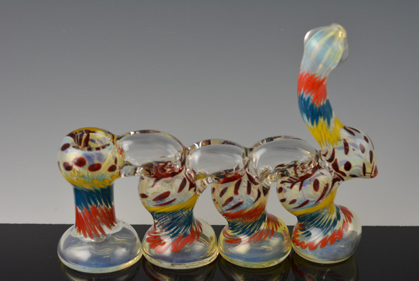 Quadruple Chamber Bubbler - B206